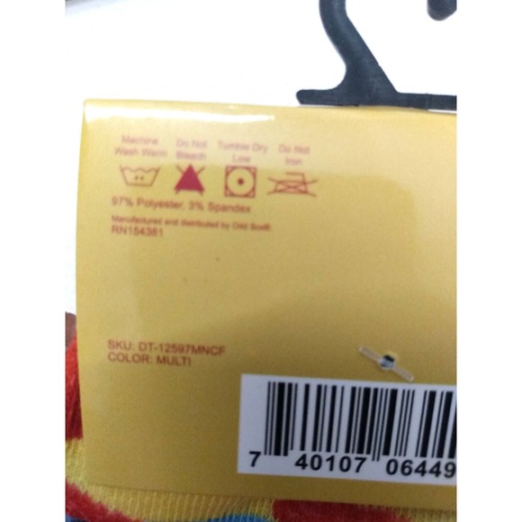 Yoohoo Oscar Mayer Swedish Fish Novelty Crew Socks Men's Shoe Size 6-12 3 Pair - Picture 6 of 10